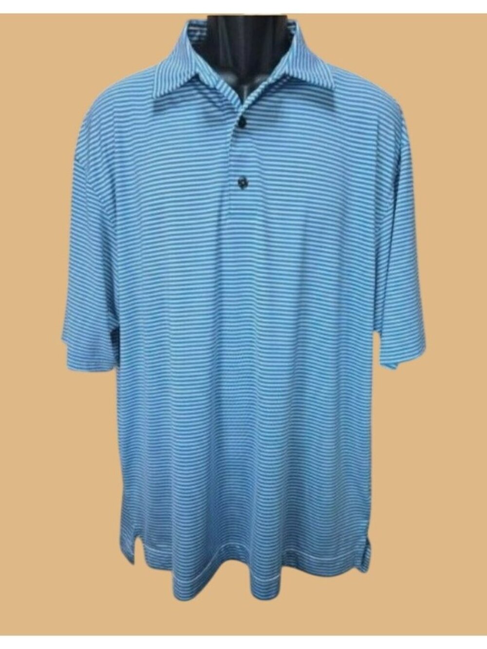 Footjoy FJ Mens Golf Polo Large Seawash